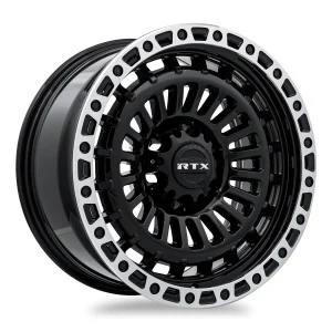RTX Wheels – Moab – Black – 17″x9″ 0mm – Summer Wheels – 083131